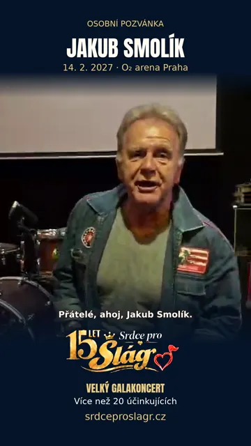 Jakub Smolík — náhled videopozvánky